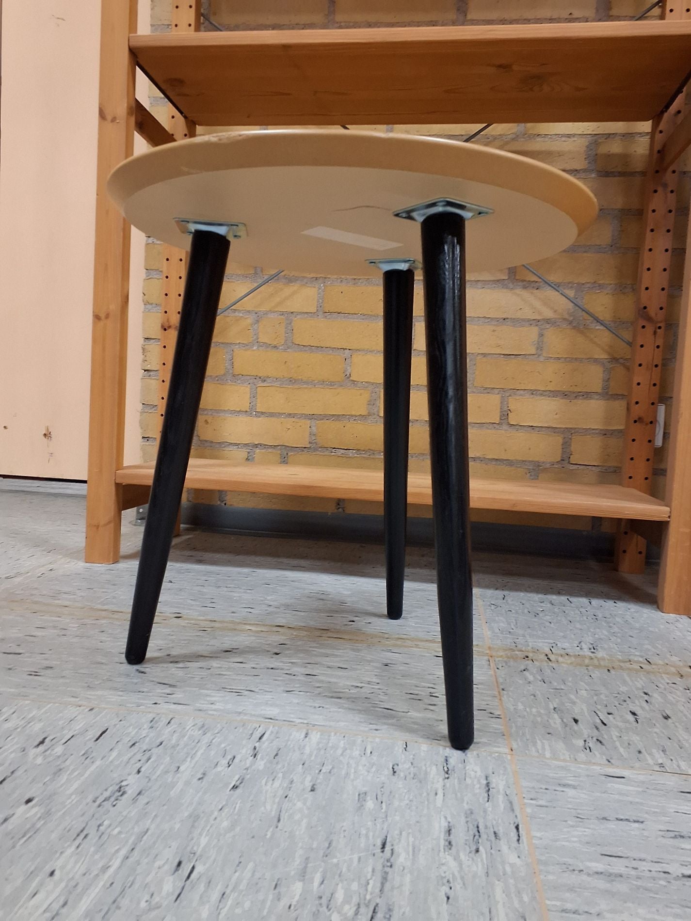 Lille rundt bord cafe